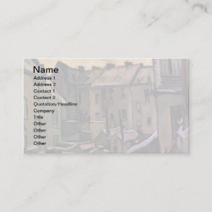 Carte De Visite Vincent Van Gogh - Jardins de vieilles maisons