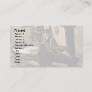 Carte De Visite Vincent Van Gogh – Le Tisserand - Beaux-Arts