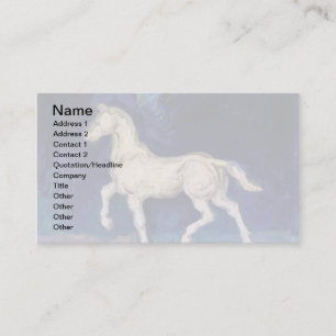 Carte De Visite Vincent Van Gogh - Plâtre Statuette D'Un Cheval
