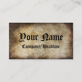Carte de visite vintage