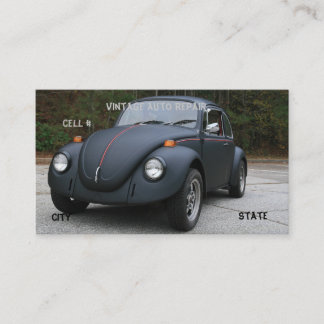 Carte De Visite Vintage Auto Repair