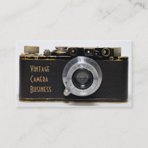 Carte De Visite VINTAGE CAMERA 3 célèbre Rangefinder allemand 1932