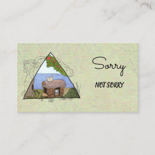 Carte De Visite Vintage camping