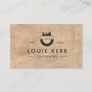 Carte de visite vintage Carpenter Carpenter