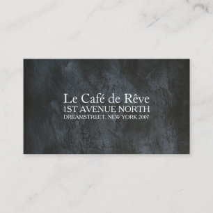 Carte de visite Vintage Contemporary Chalkboard