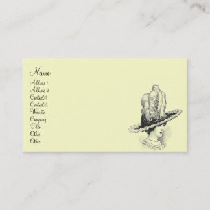 Carte De Visite Vintage femme