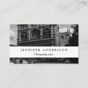 Carte De Visite Vintage France Paris Cathédrale Notre-Dame