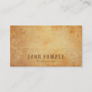 Carte De Visite Vintage Historique Design Créatif Deluxe