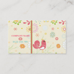 carte de visite vintage mignon