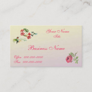 Carte de visite Vintage Rosey Hummer