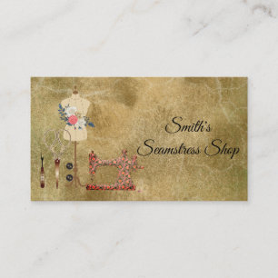 Carte De Visite Vintage Seamstress