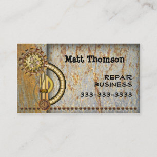 Carte de visite Vintage Steampunk