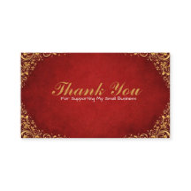 Vintage Style Thank You Cards – Elegant Mini Notes