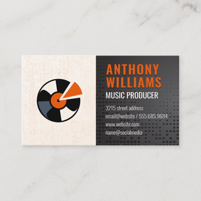 Carte De Visite Vinyl (Devant)