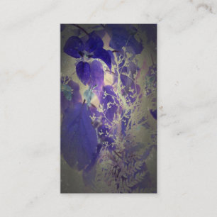 Carte de visite violet