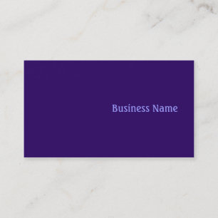Carte De Visite Violet