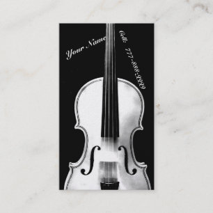 Carte De Visite Violinistic