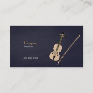 Carte De Visite Violon