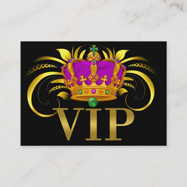 CARTE DE VISITE VIP / Pass / Invitation (Devant)