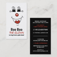 Visage drôle, Animateur pour enfants, Clown