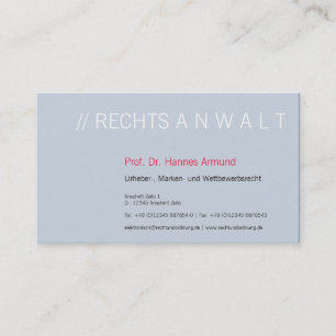 Carte De Visite Visitenkarten Frischer Luxus