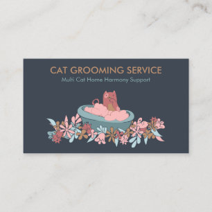 Carte De Visite Visites à domicile pour chats âgés
