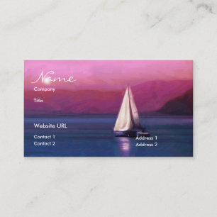 Carte De Visite Voile