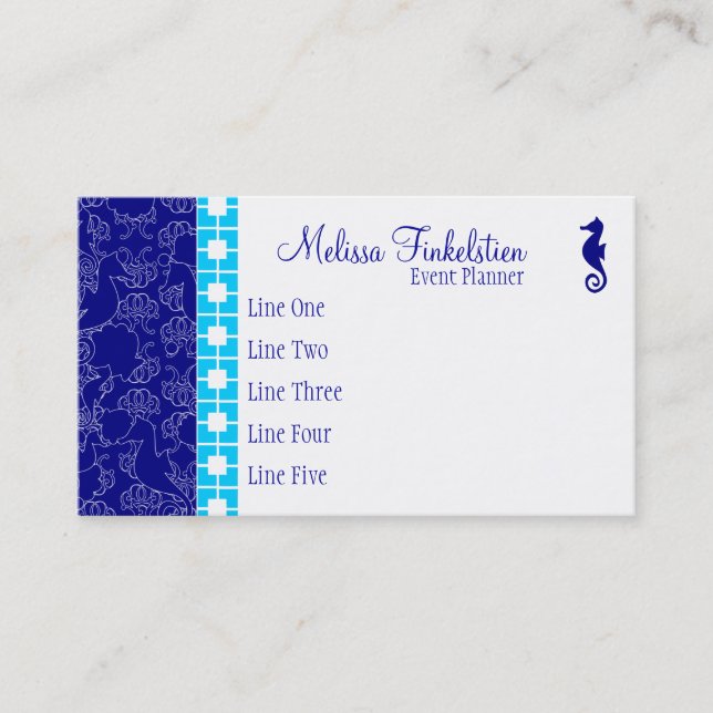 Carte De Visite Voile Autour (Devant)