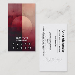 Carte De Visite Voile de Division Design Minimaliste