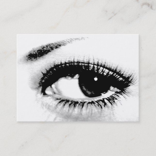 Carte De Visite Voir croit/bel oeil (Devant)