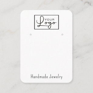 Carte De Visite Votre logo Écran d'oreille Médias sociaux Code QR