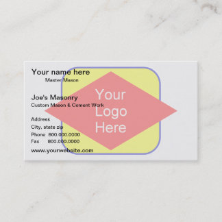 Carte De Visite Votre logo ici