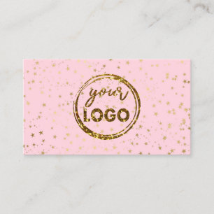 Carte De Visite votre logo sur stars motif