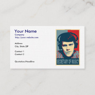 Carte De Visite Votre Obamicon.Me