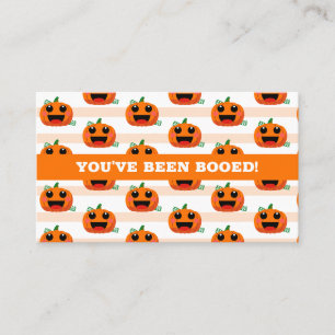 Carte De Visite Vous avez été réservé panier Halloween
