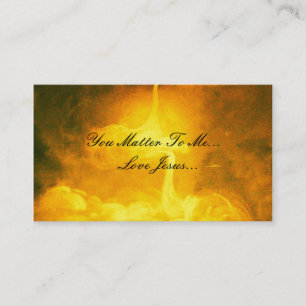 Carte De Visite Vous importez à moi, amour Jésus