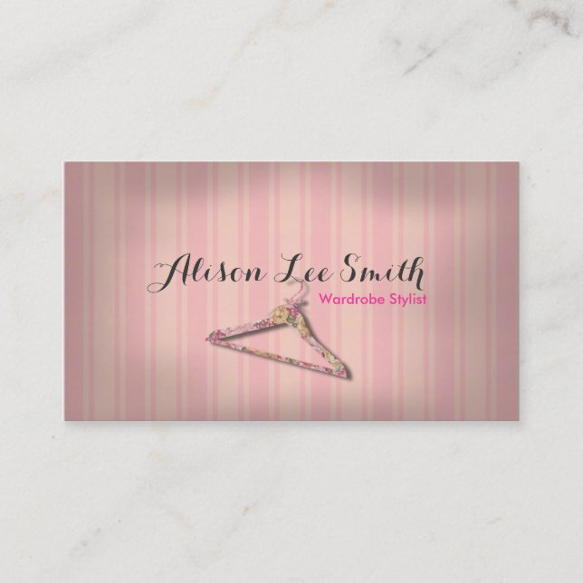 Carte De Visite Wardrobe Stylist (Devant)