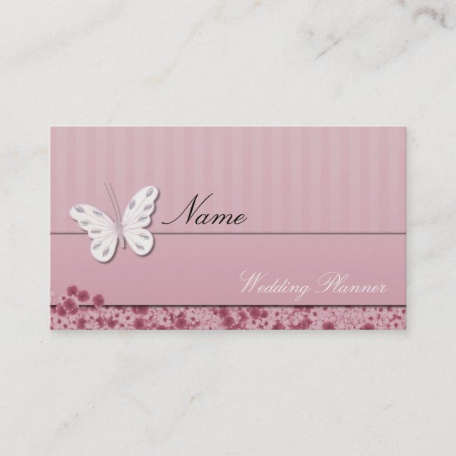 Carte de visite wedding planner (Devant)
