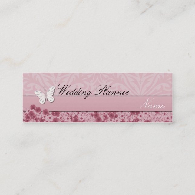 Carte de visite wedding planner (Devant)