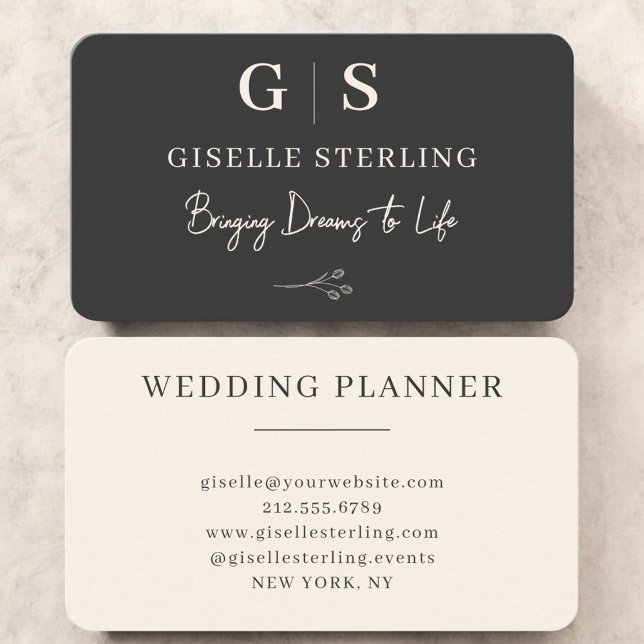 Carte De Visite Wedding Planner (Créateur téléchargé)