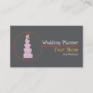 carte de visite wedding planner