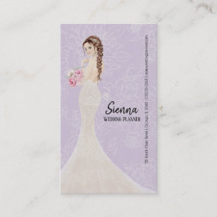 Carte De Visite Wedding planner choisir la couleur arrière - plan