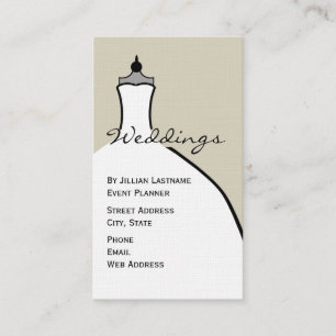 Carte De Visite Wedding planner - Robe Mariage