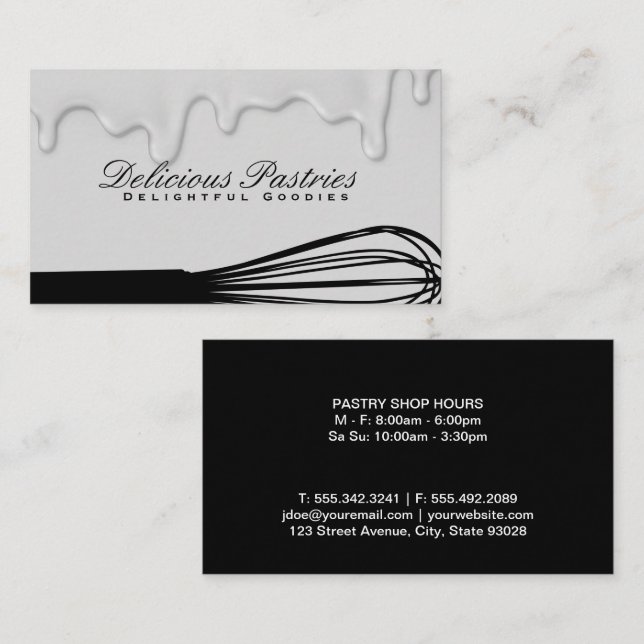 Carte De Visite Whisk | Froid (Devant / Derrière)