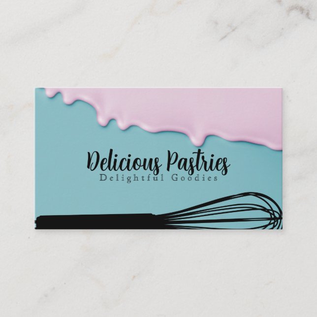 Carte De Visite Whisk | Froid | Culinaire (Devant)