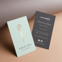 Whisk Mint & Gold | Boulangerie | Chef | Traiteur
