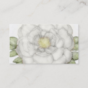 Carte de visite White Peony