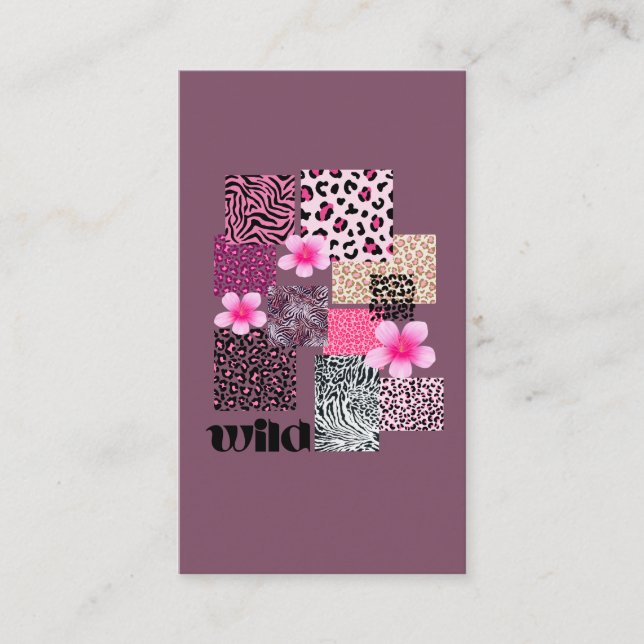 Carte De Visite wild (Devant)