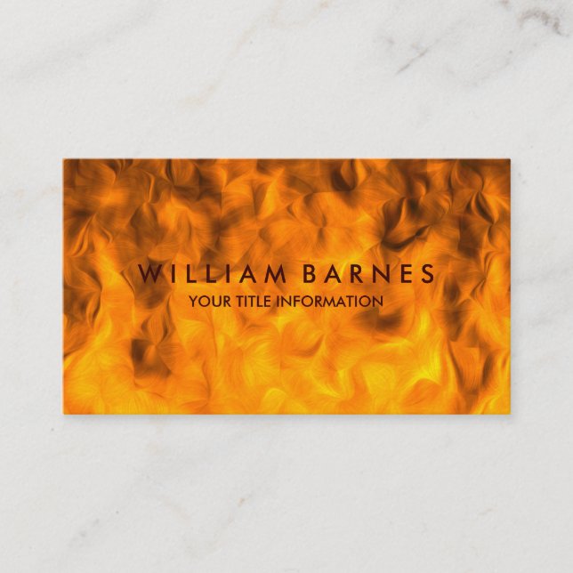 Carte de visite Wildfire (Devant)