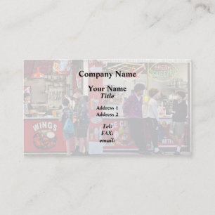 Carte De Visite Wildwood NJ – Stand de nourriture
